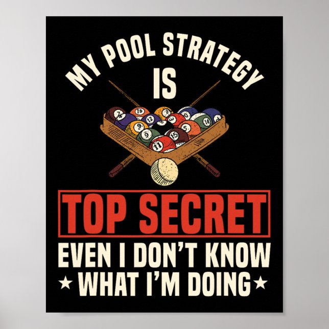 Billard Pool Snooker Billiard Ball Table Nine-ba Poster (Vorne)