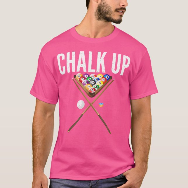 Billard-Pool T-Shirt (Vorderseite)