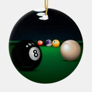 Billard / Pool Table Tag / Ornament - SRF