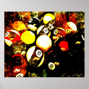 Billard Poster