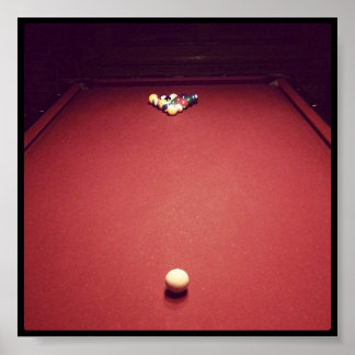 Billard Poster