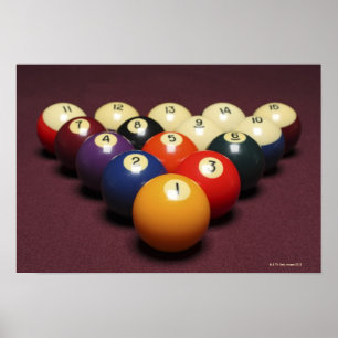 Billard Poster