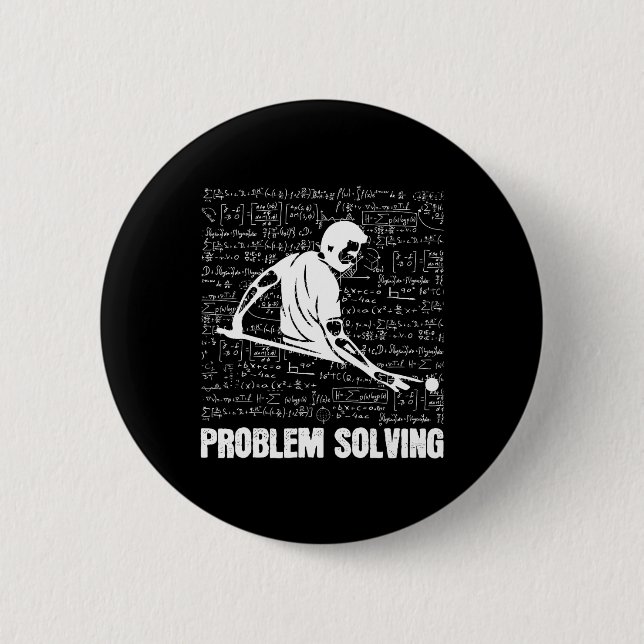Billard-Problem Lösung für den Sport von Spielern Button (Vorderseite)