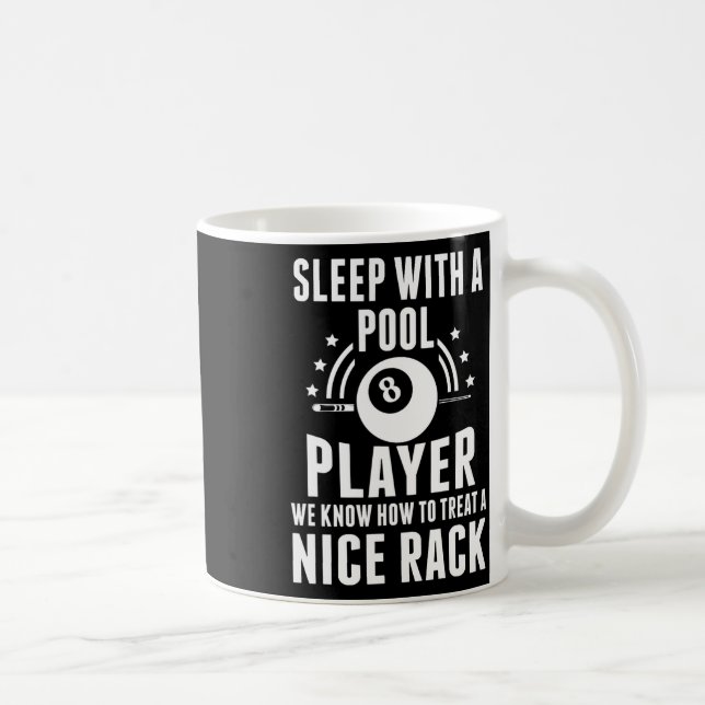 Billard-Schlaf mit Billard-Player und Billard Kaffeetasse (Rechts)