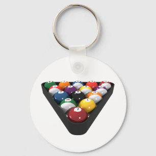 Billard / Schwimmbäder gekapert Schlüsselanhänger