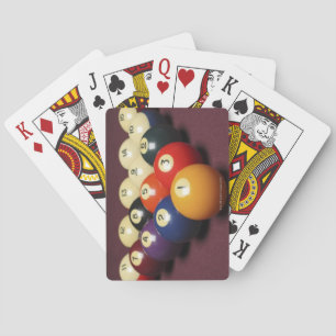 Billard Spielkarten