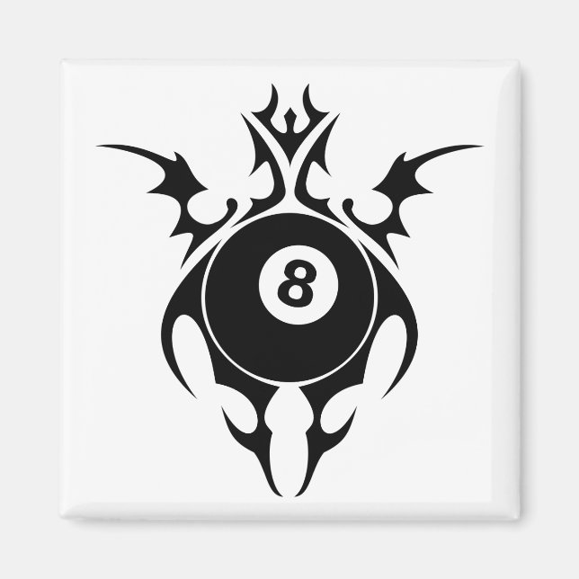 Billard. Stamm. Magnet (Vorne)