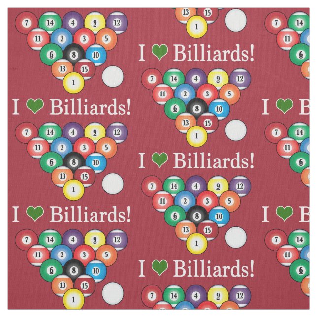 Billard Stoff (Muster)