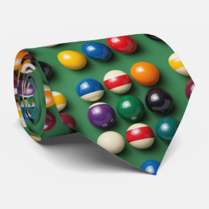 Billard-Tisch Billard Bunte Krawatte