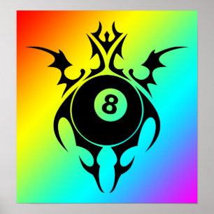 Billard: Tribalz Poster