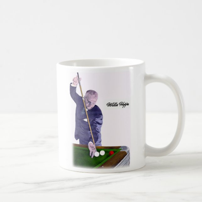 Billard Willie Hoppe Kaffeetasse (Rechts)