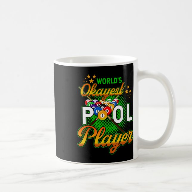 Billard Worlds Token Pool Player 1 Kaffeetasse (Rechts)