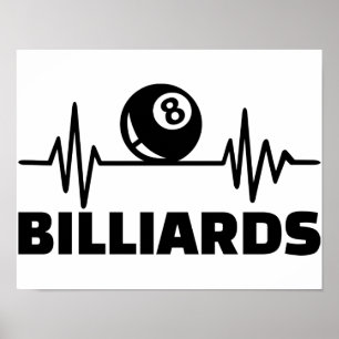 Billardfrequenz Poster