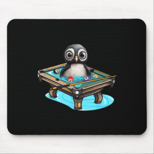 Billards Penguin Hustler Pool Snooker Pop spielen Mousepad