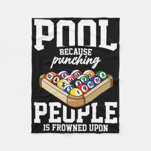 Billards Snooker Pool Game Player Sportwettkampf Fleecedecke