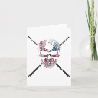 Billardspieler Karte