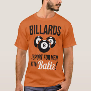 Billardsport mit Kugeln T-Shirt