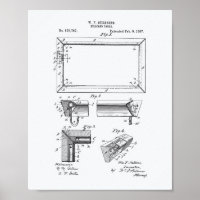 Billardtisch 1897 Patentart - Weißbuch