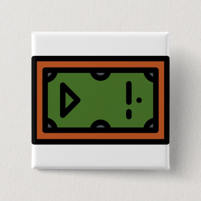 Billardtisch Button (Vorderseite)