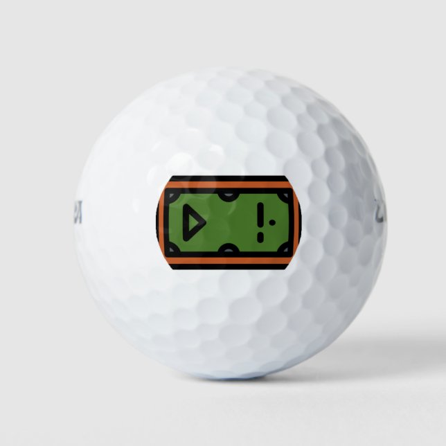 Billardtisch Golfball (Vorderseite)
