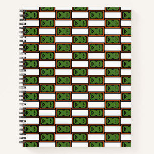 Billardtisch Notizbuch