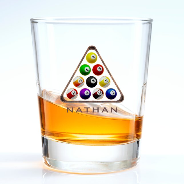 Billardtisch Schnapsglas (Pool Table Billiards Green Shot Glass)