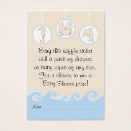 Billet baby shower Raffle/Blue Cream Mobile