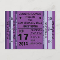 Billet Pour Amuser Invitation Carte Postale