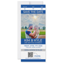 Billet Sport Enregistrer La Date Grande Carte Plat