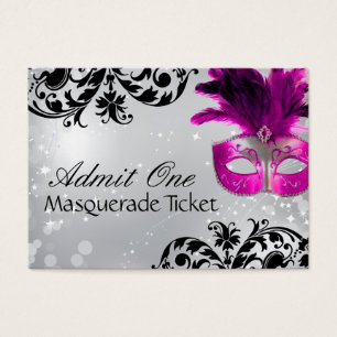 Billets d'admission de mascarade