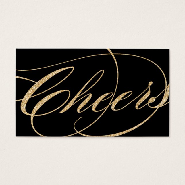 Billets Gold et Black Drink - Pack de 100 (Devant)