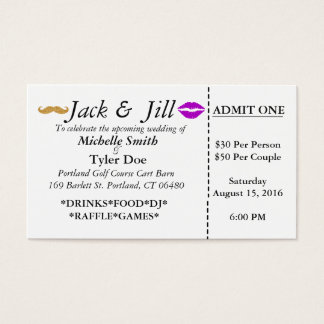 Billets Jack et Jill