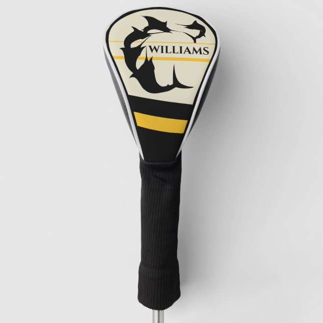 Billfischwelle Golf Headcover (Vorderseite)