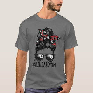 Billiard Ball Mama Billiard Player Bandana Mama Me T-Shirt