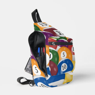 Billiard Balls Collection Crossbody Bag