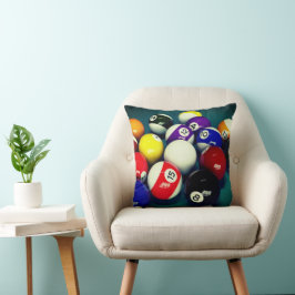 Billiard Balls Kissen