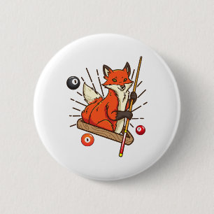 Billiard Fox Hustler Pool Shirts Girls Snooker Gif Button