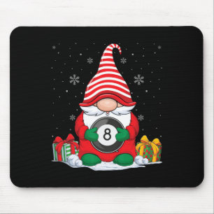 Billiard Ll Weihnachts-Gnome Niedlich Billiard Ll Mousepad