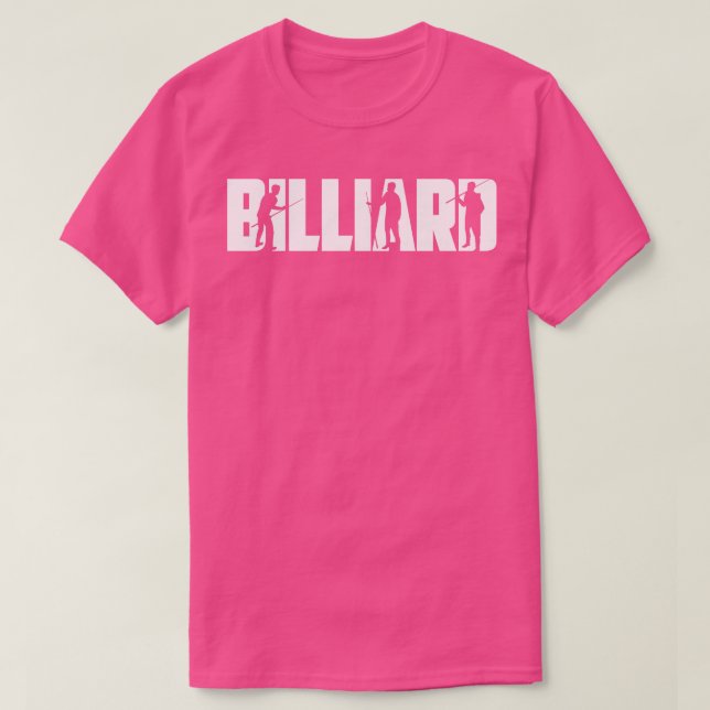 Billiard Lover T-Shirt (Design vorne)