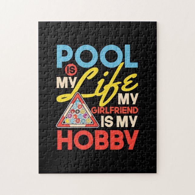 Billiard Player | Billard Pool ist mein Leben (Vertikal)