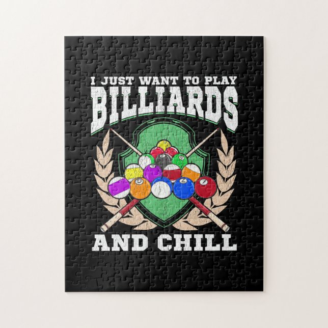 Billiard Player | Billard spielen (Vertikal)
