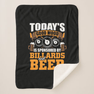 Billiard Player Heute Billard und Bier Sherpadecke