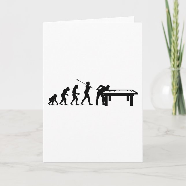 Billiard Player Karte (Vorderseite)