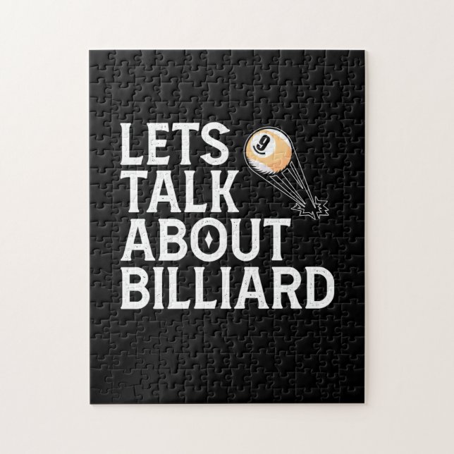 Billiard Player | Lasse über Billiard (Vertikal)