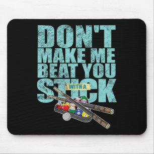 Billiard Player Shoot Pool Snooker Cue Mousepad