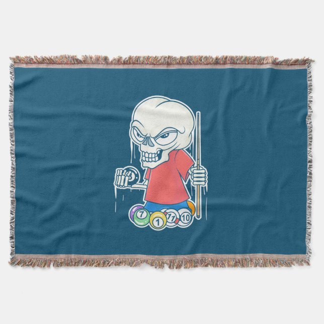 Billiard Player | Skull Billiard Player Decke (Vorderseite)