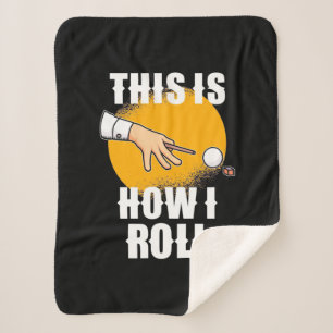 Billiard Player So spielt Snooker Roll Sherpadecke
