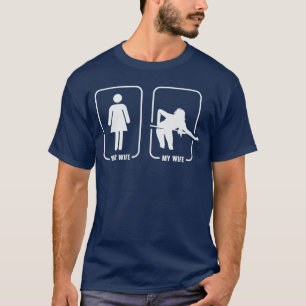 Billiard Pool 8 Ball Snooker weiblich Billard spie T-Shirt
