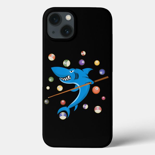 Billiard Shark 8 Ball Player Pool Table Cue Stick Case-Mate iPhone Hülle (Rückseite)