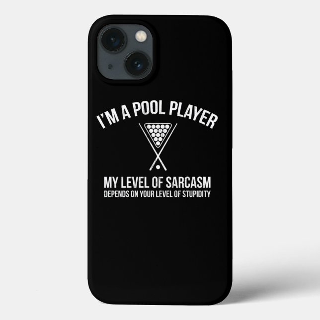 Billiard Snooker Sarcasm Funny  Case-Mate iPhone Hülle (Rückseite)